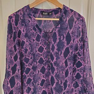 A.N.A 3/4 Sleeve Blouse - Petite